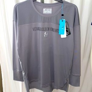 NWT Vegas Golden Knights Levelwear NHL Licensed Top Large